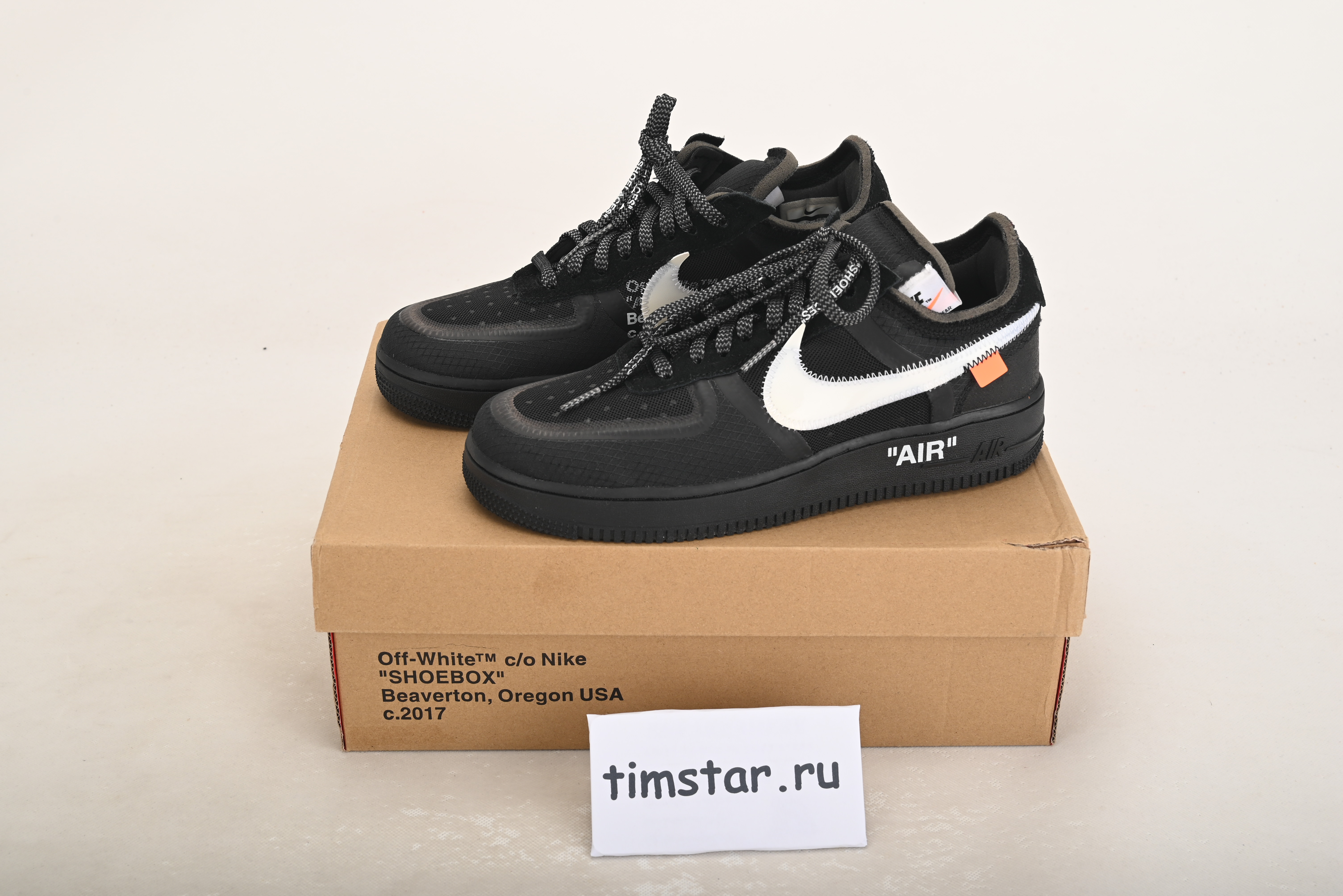 Nike Air Force 1 Low Off-White Black White AO4606-001