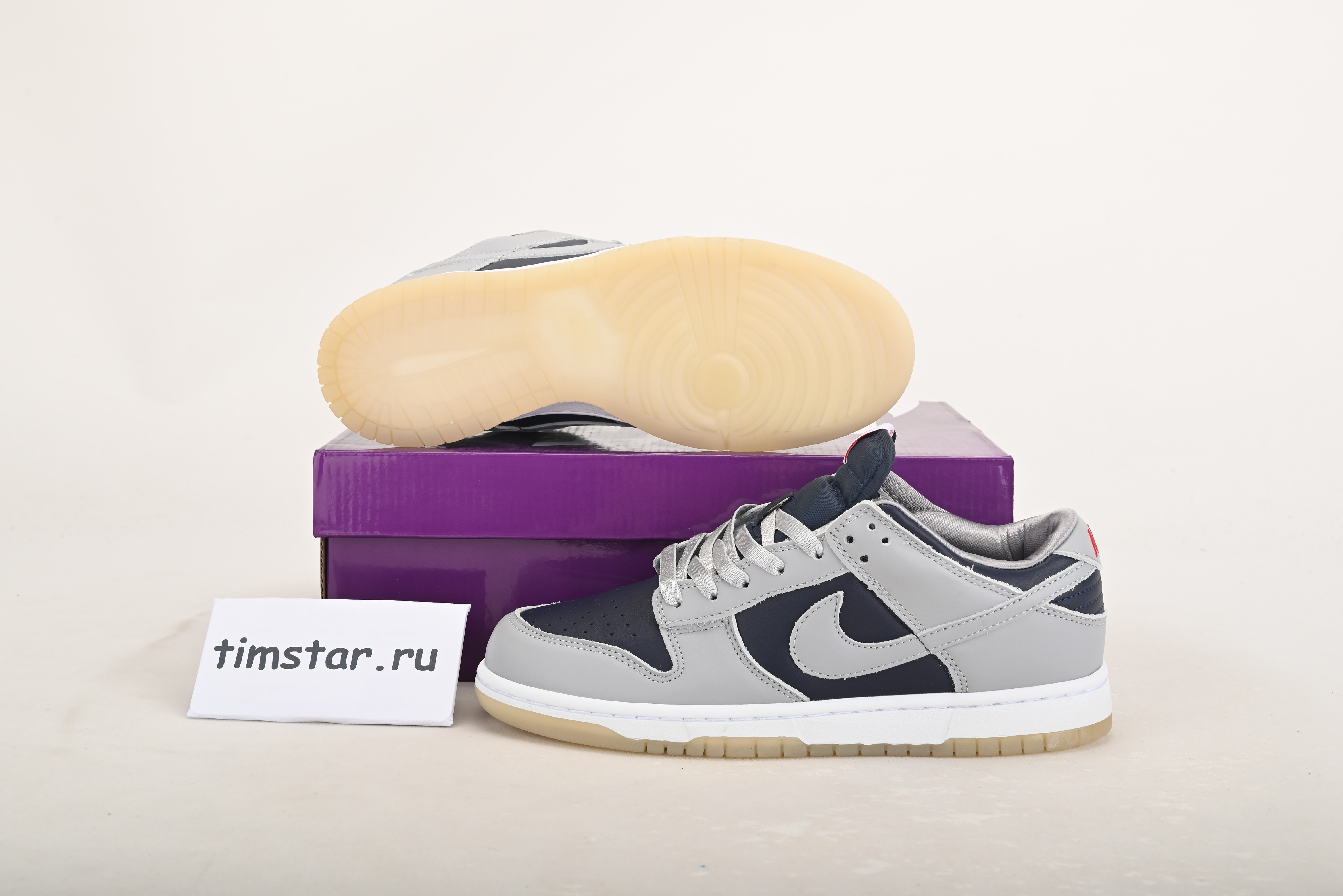 Nike Dunk Low College Navy Grey (W) DD1768-400