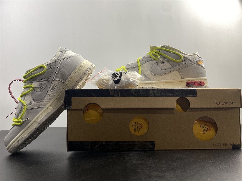 Nike Dunk Low Off-White Lot 8 DM1602-106