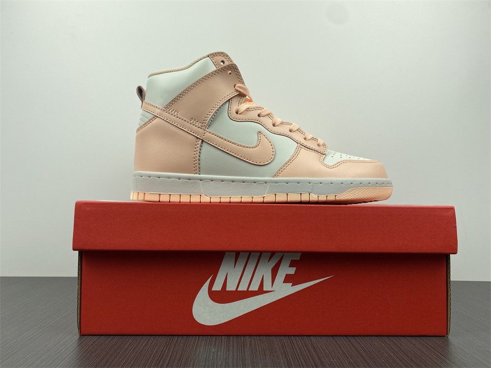 Nike Dunk High Sail Crimson Tint (W) DD1869-104