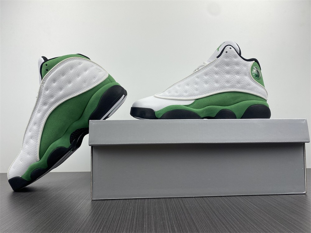 Air Jordan 13 Retro White Lucky Green DB6537-113