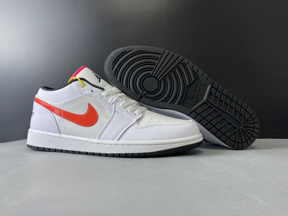 Air Jordan 1 Low White Multi-Color CW7009-100