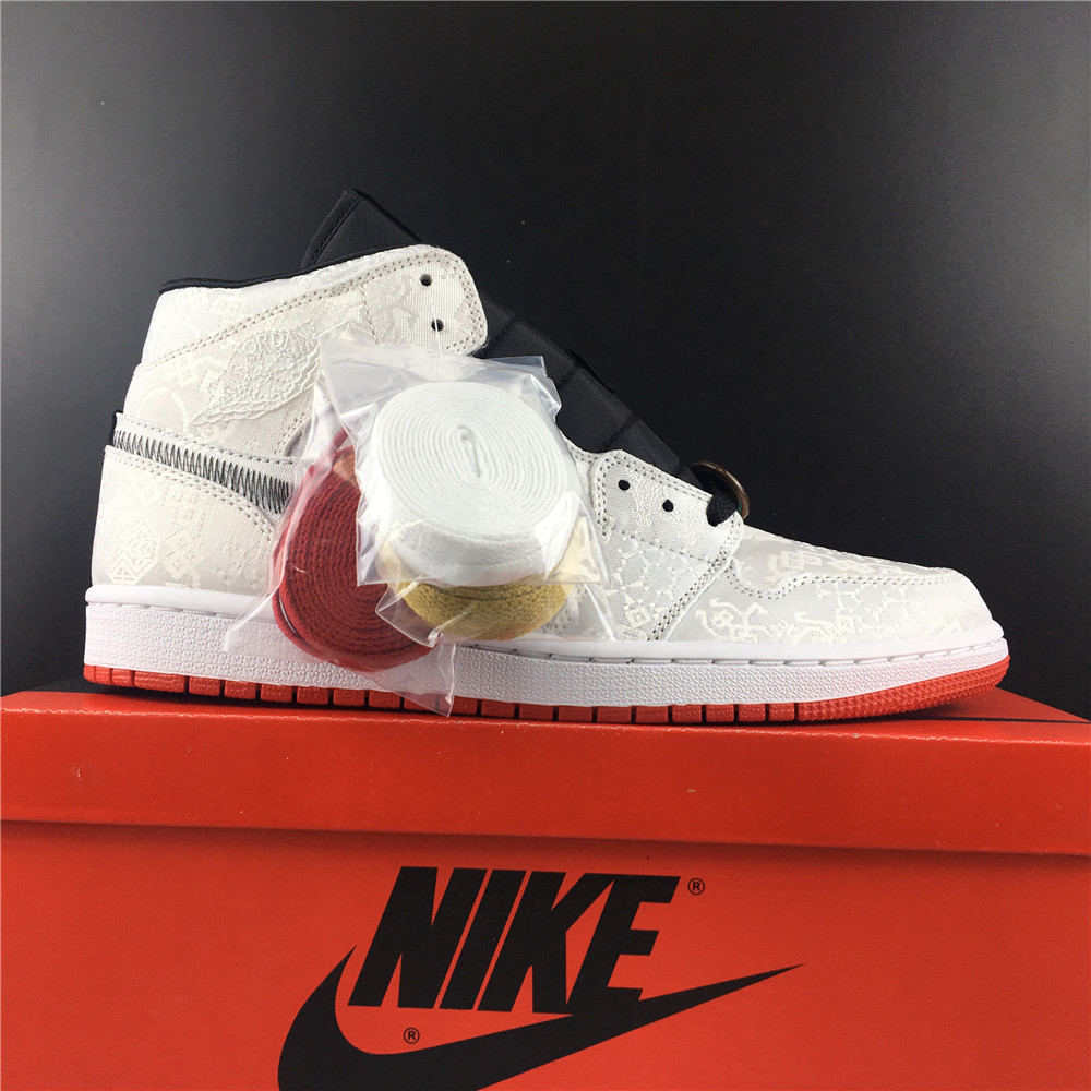 Air Jordan 1 Mid SE Fearless Edison Chen CLOT CU2804-100