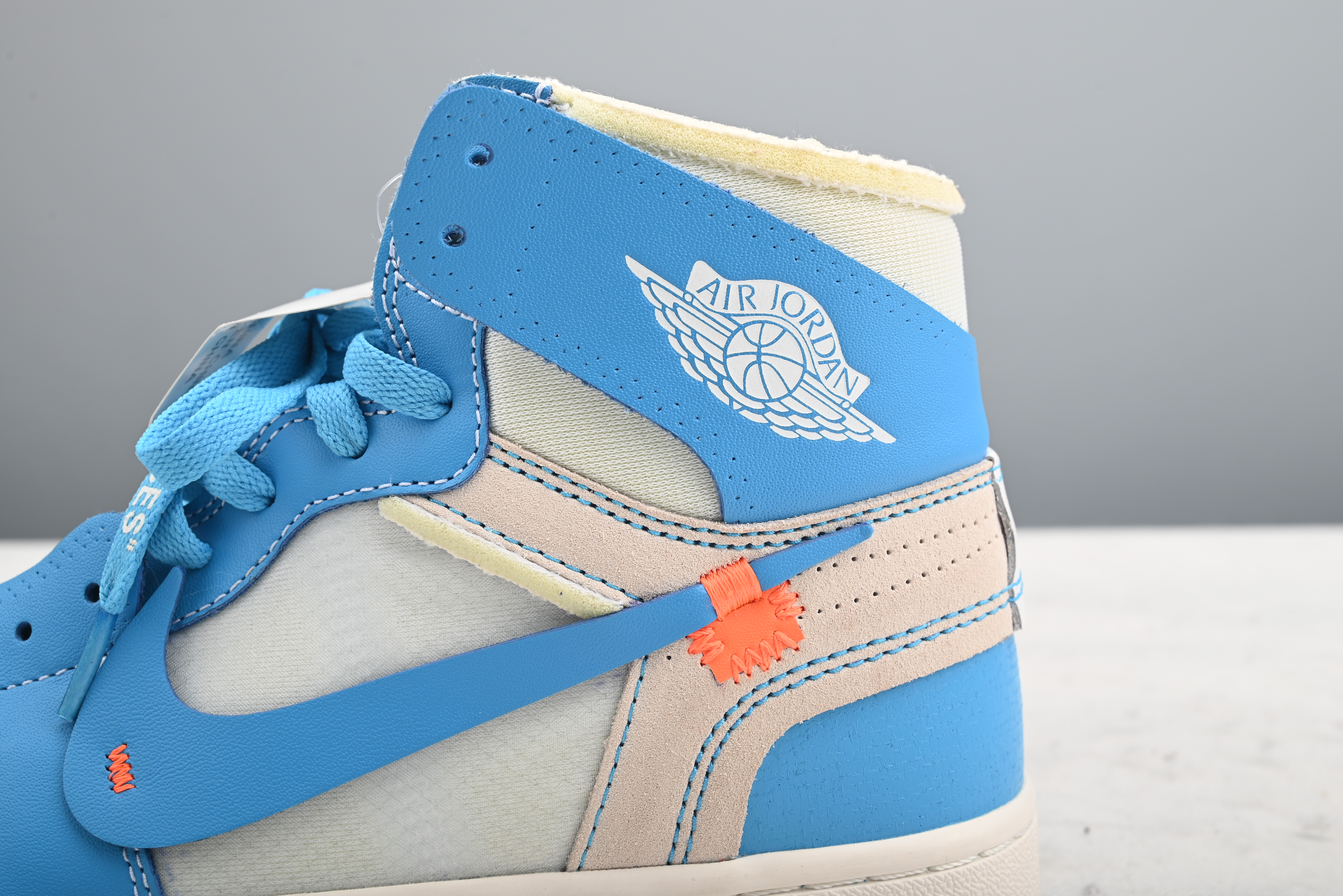 Jordan 1 Retro High Off-White University Blue AQ0818-148