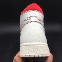 Jordan 1 Retro High Phantom Gym Red 555088-160