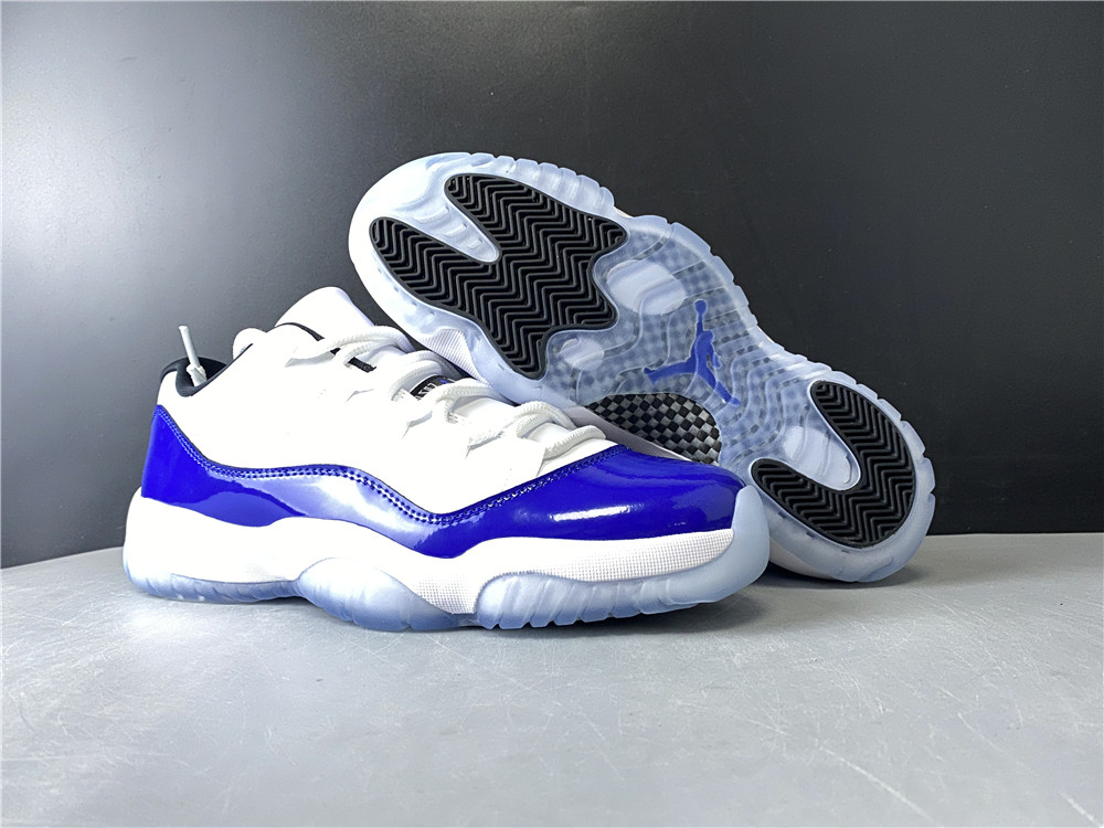 Air Jordan 11 Retro Low White Concord (W) AH7860-100