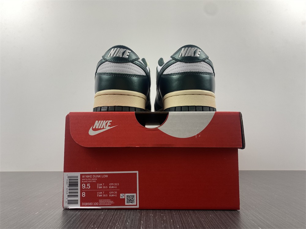 Nike Dunk Low Vintage Green (W) DQ8580-100