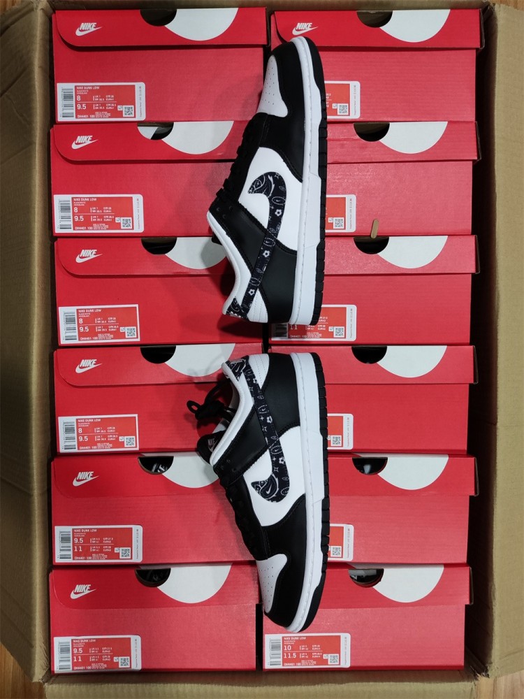 Nike Dunk Low Black Paisley (W) DH4401-100