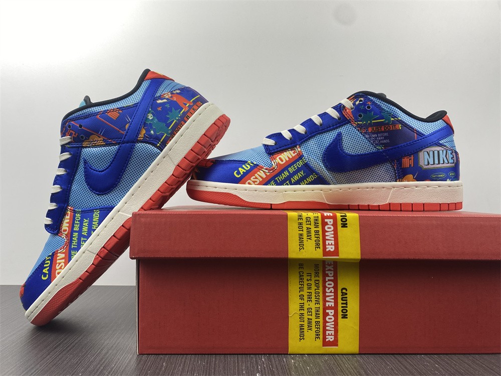 NIKE Dunk Low Firecracker DH4966-446