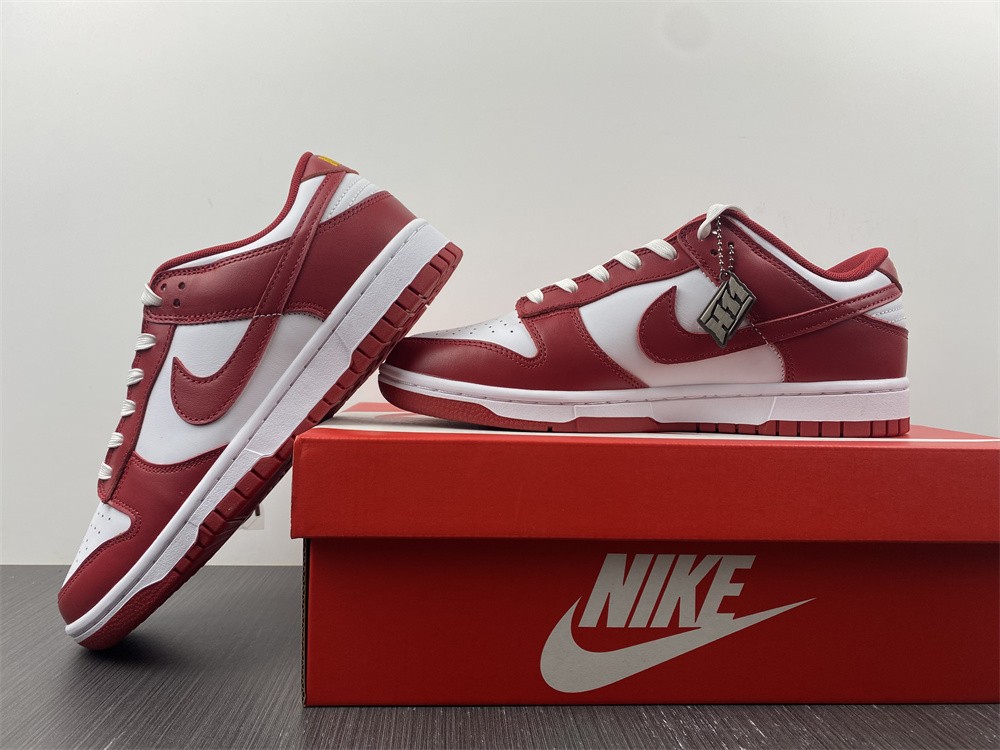 Nike Dunk Low Next Nature White Gym Red (W) DN1431-101