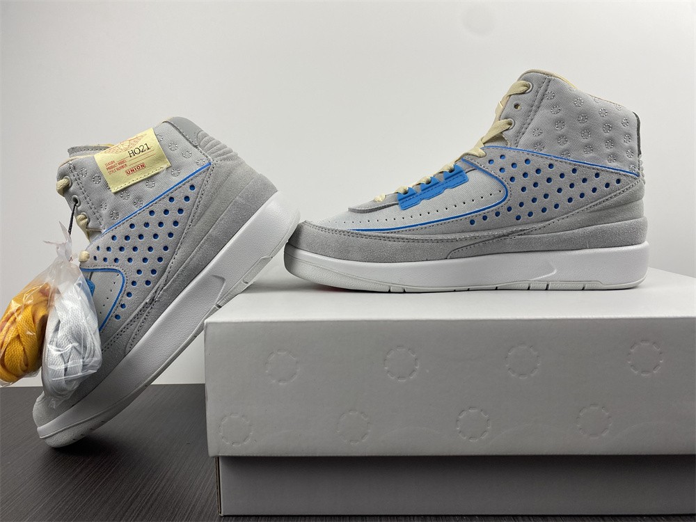 Union x Air Jordan 2 “Grey Fog”DN3802-001