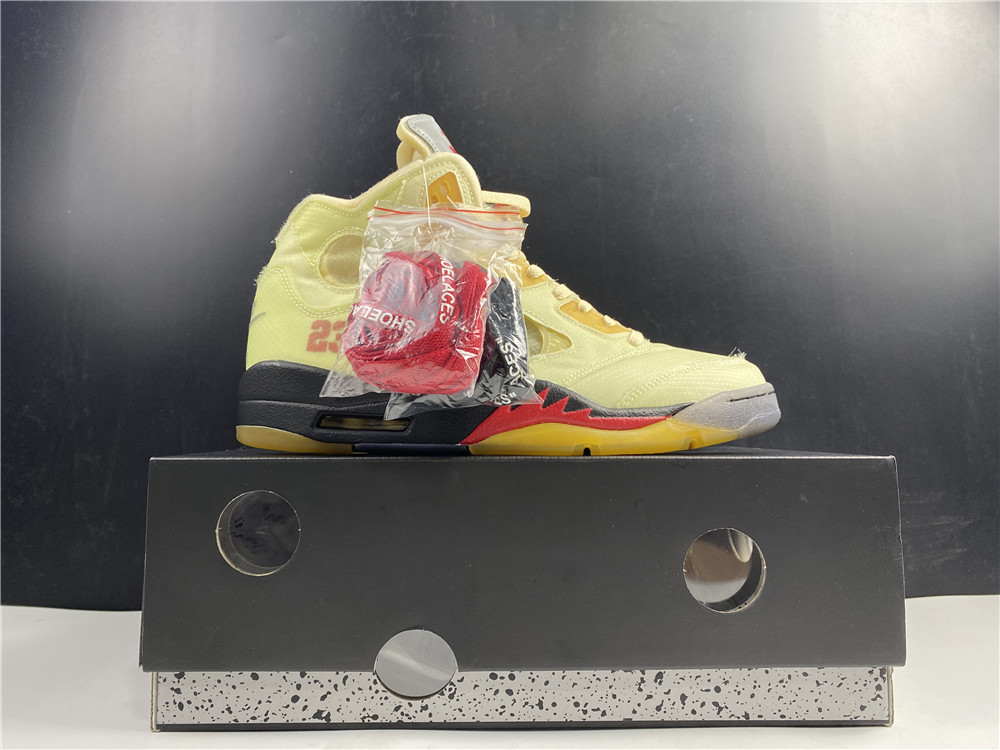 Jordan 5 Retro OFF-WHITE Sail DH8565-100