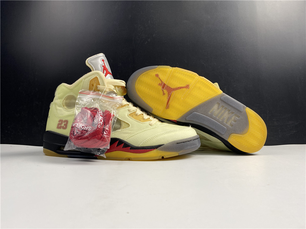 Jordan 5 Retro OFF-WHITE Sail DH8565-100
