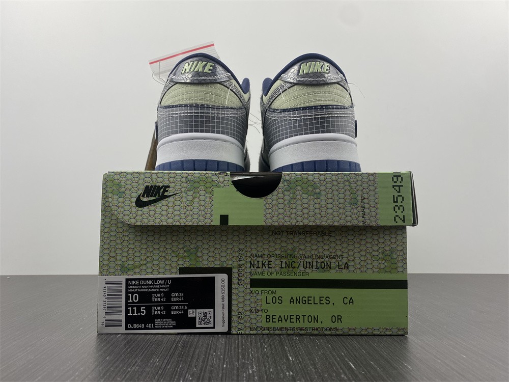 Nike Dunk Low Union Midnight Navy DJ9649-401