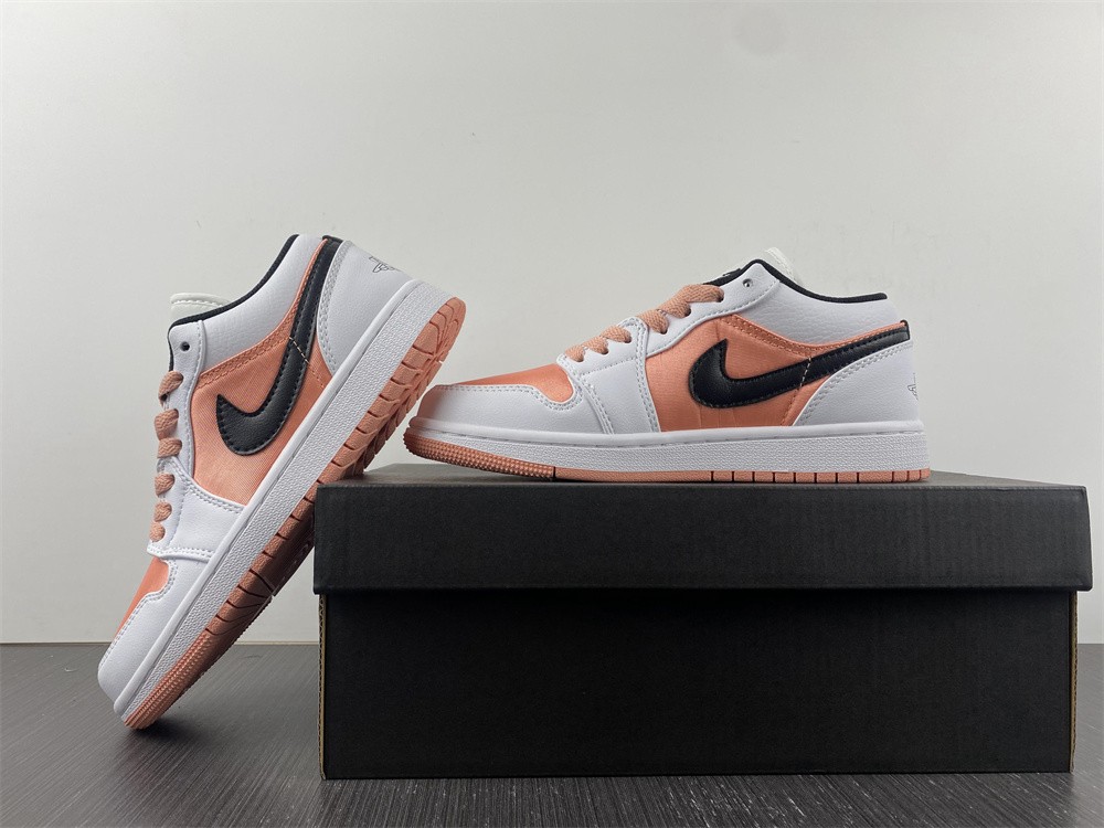 Jordan 1 Low White Light Madder Root (GS) DM8960-801
