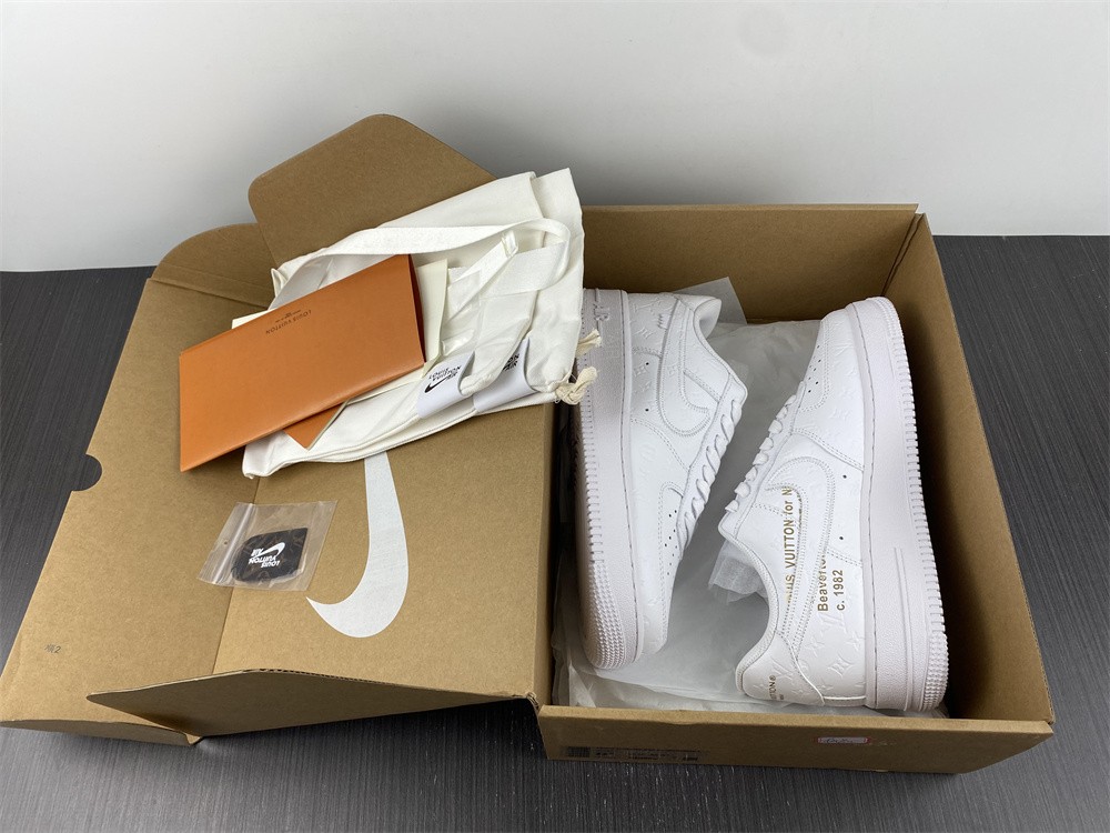 LsVttn Nike Air Force 1 Low By Virgil Abloh White