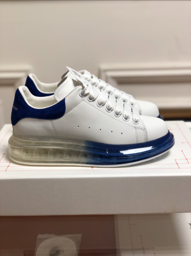 Alxndr McQN Oversized Worker Blue Sole