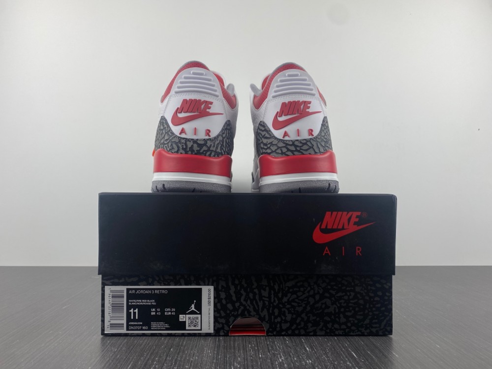 Air Jordan 3 "Fire Red" DN3707-160