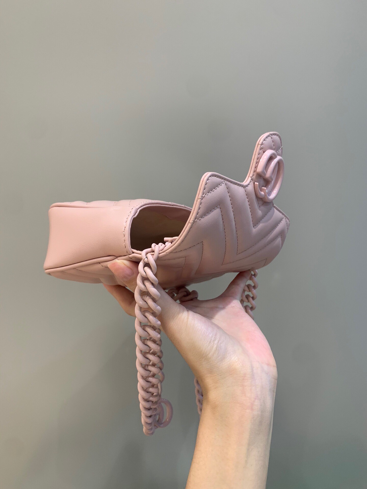 Guccii1 GG Marmont belt bag 699757