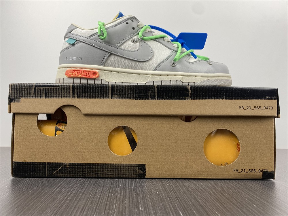 Off-White x Dunk Low Lot 26 1602-116