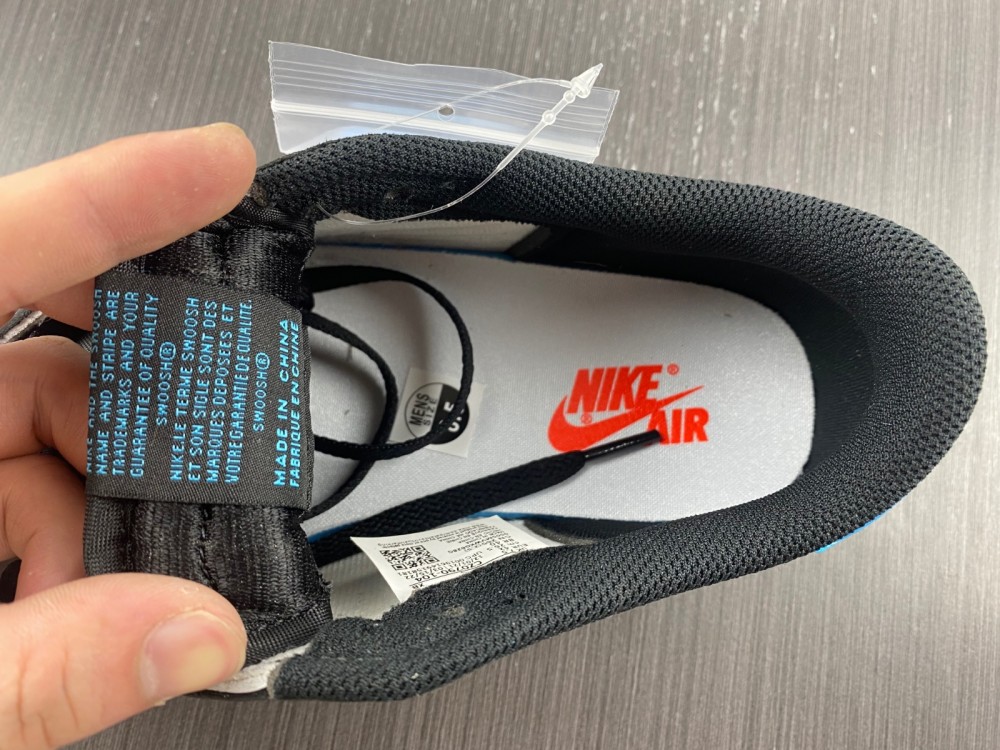 Nike Air Jordan 1 Retro Low OG Black Dark Powder Blue CZ0790-104