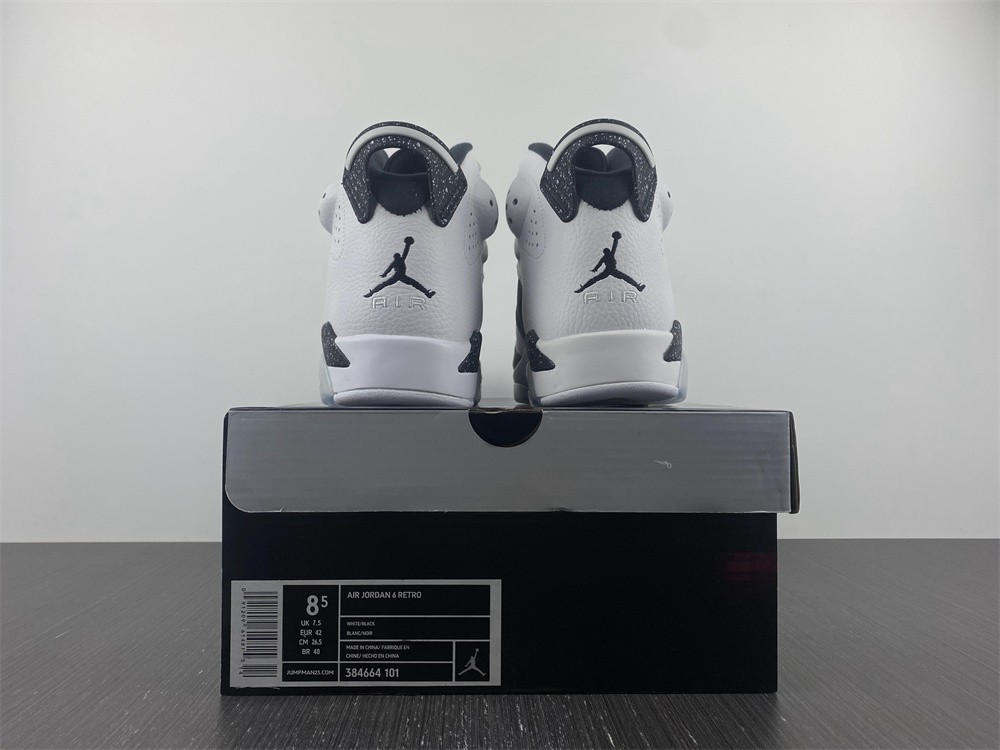 Air Jordan 6 Retro "OREO" 384664-101
