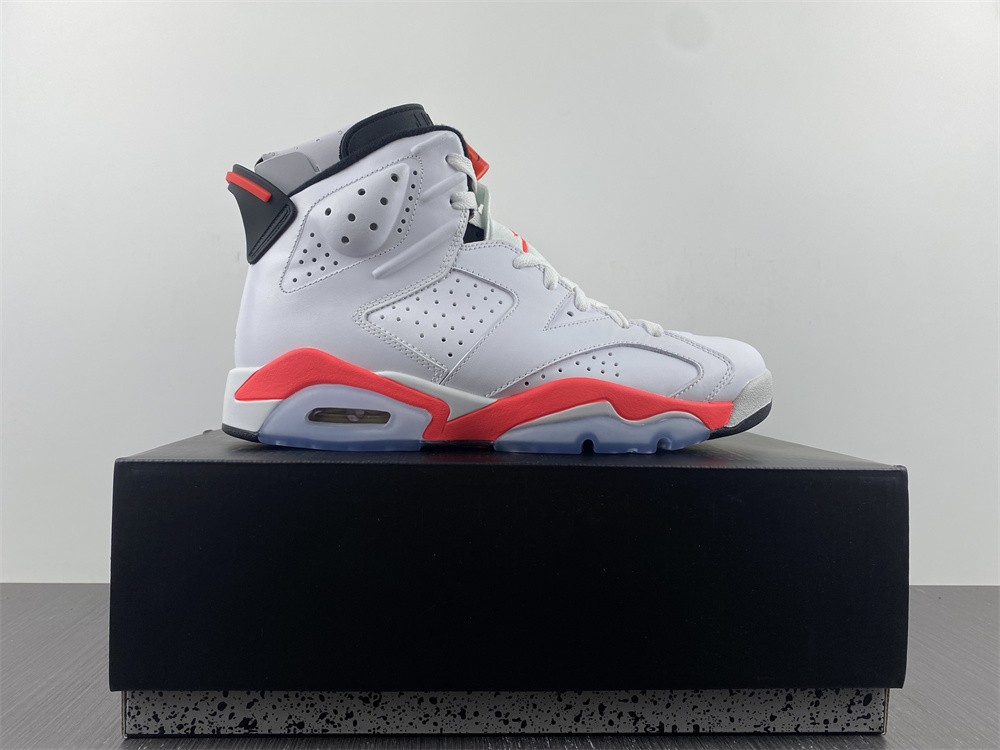 Jordan 6 Retro Infrared White 384664-123