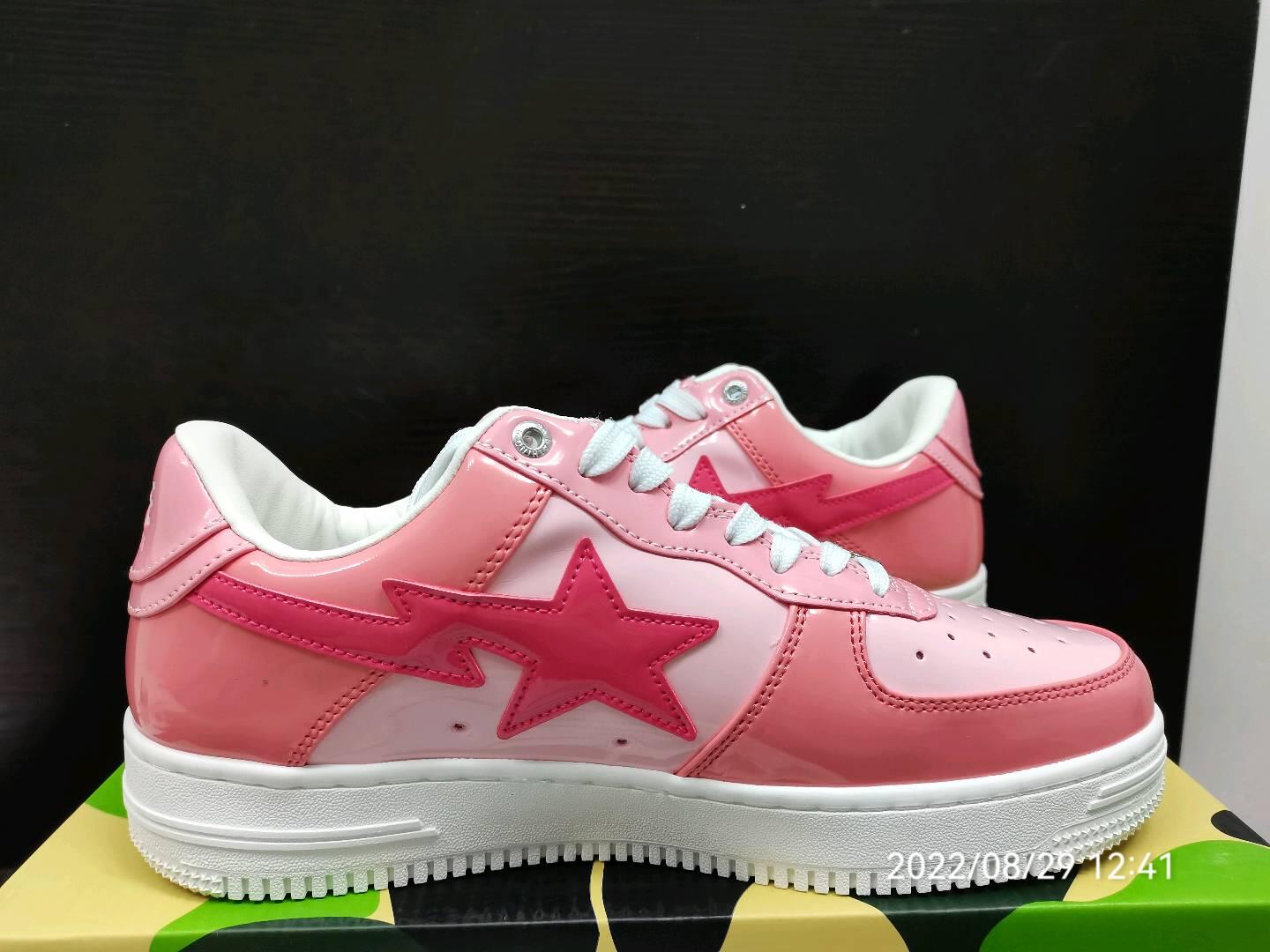 A Bathing Ape Bape Sta Low Color Camo Combo Pink
