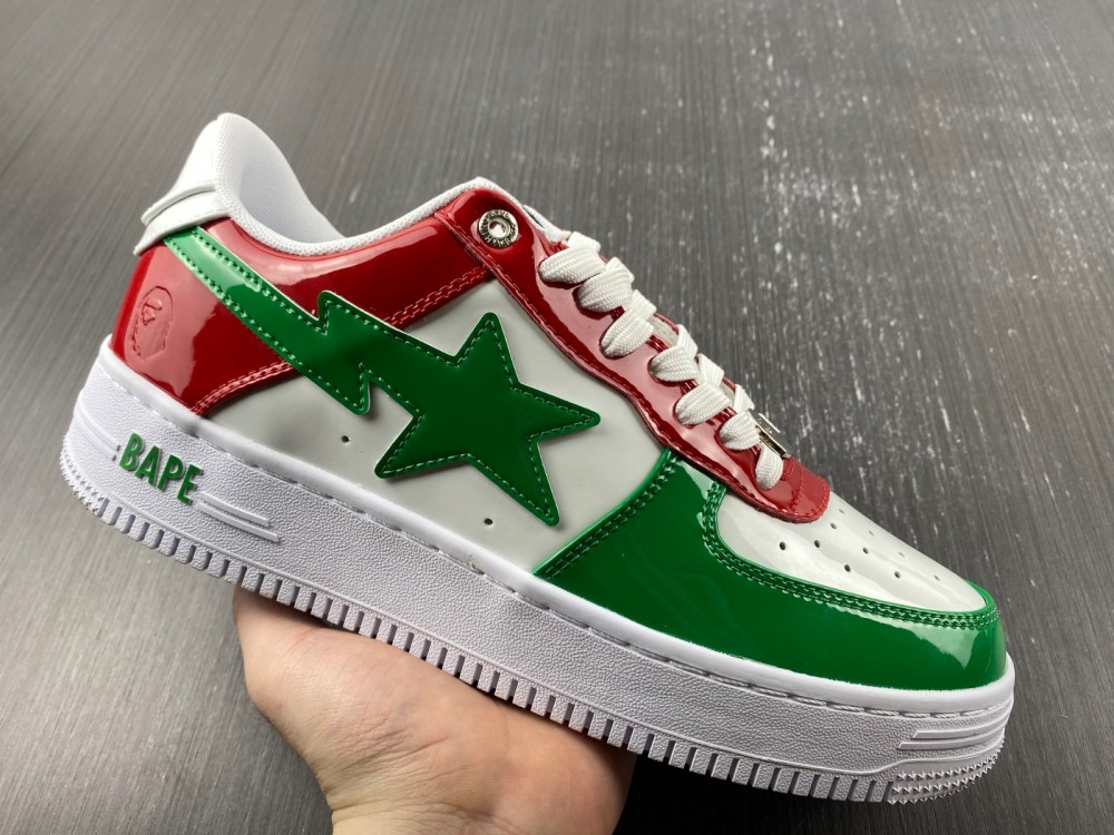 A Bathing Ape Bape Sta Green Red 1I80-191-004