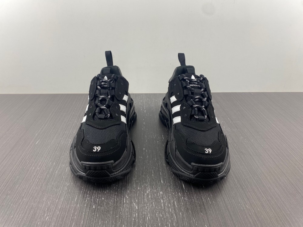 Blncig Triple S Adidas Black