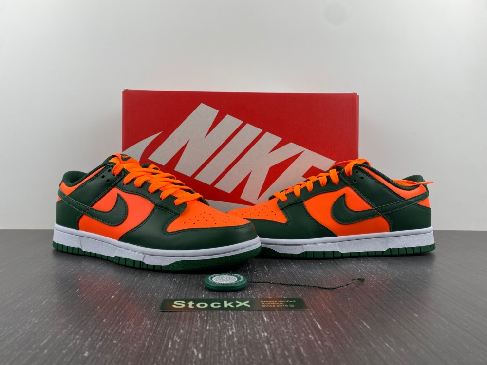 Nike Dunk Low Miami Hurricanes Is Unveiled