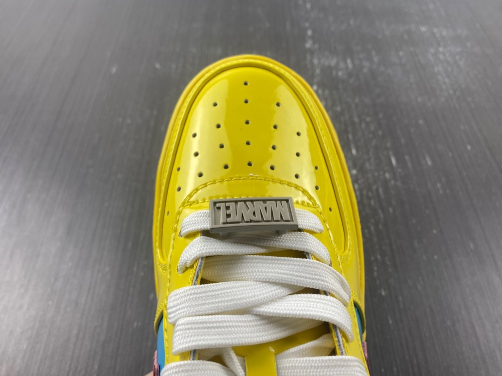 A Bathing Ape Bape Sta MARVEL Yellow Blue