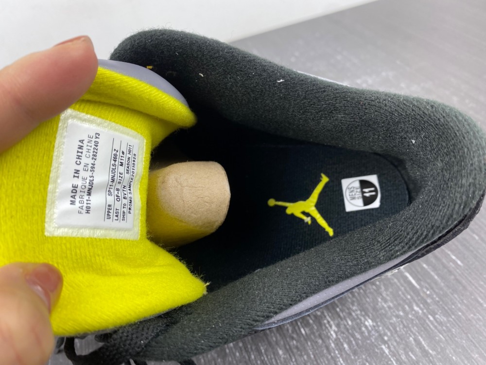 Nike Air Jordan 3 Retro Oregon Ducks Pit Crew Black HO11-MNJDLS-5