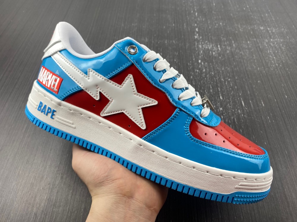 A Bathing Ape Bape Sta MARVEL Blue
