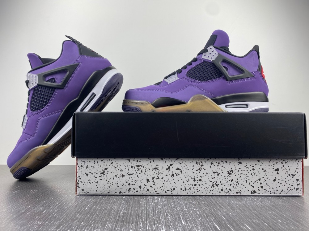 Nike Air Jordan 4 Travis Scott purple