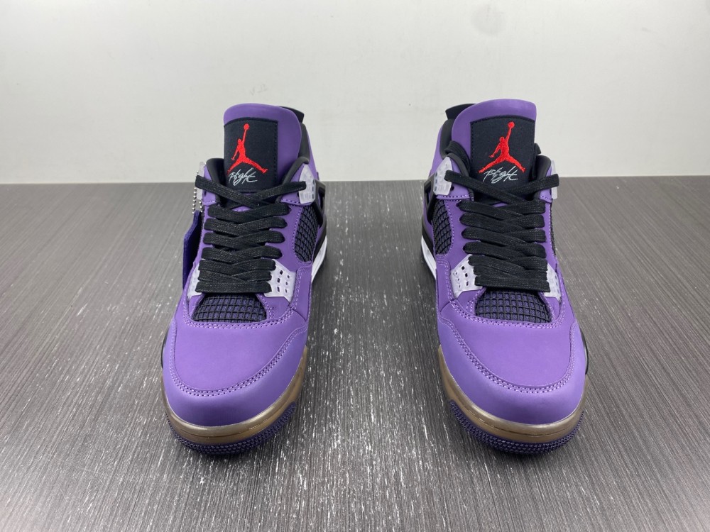Nike Air Jordan 4 Travis Scott purple