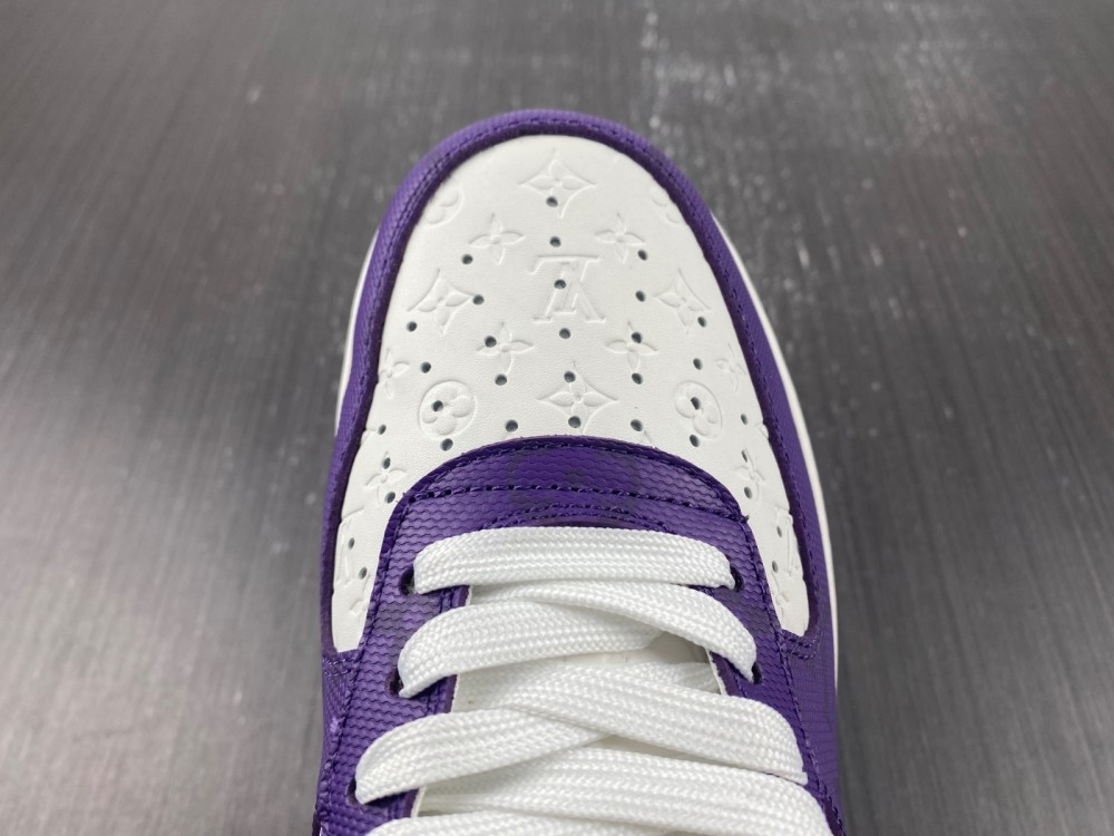 Nike Air Force 1 LsVttn white purple