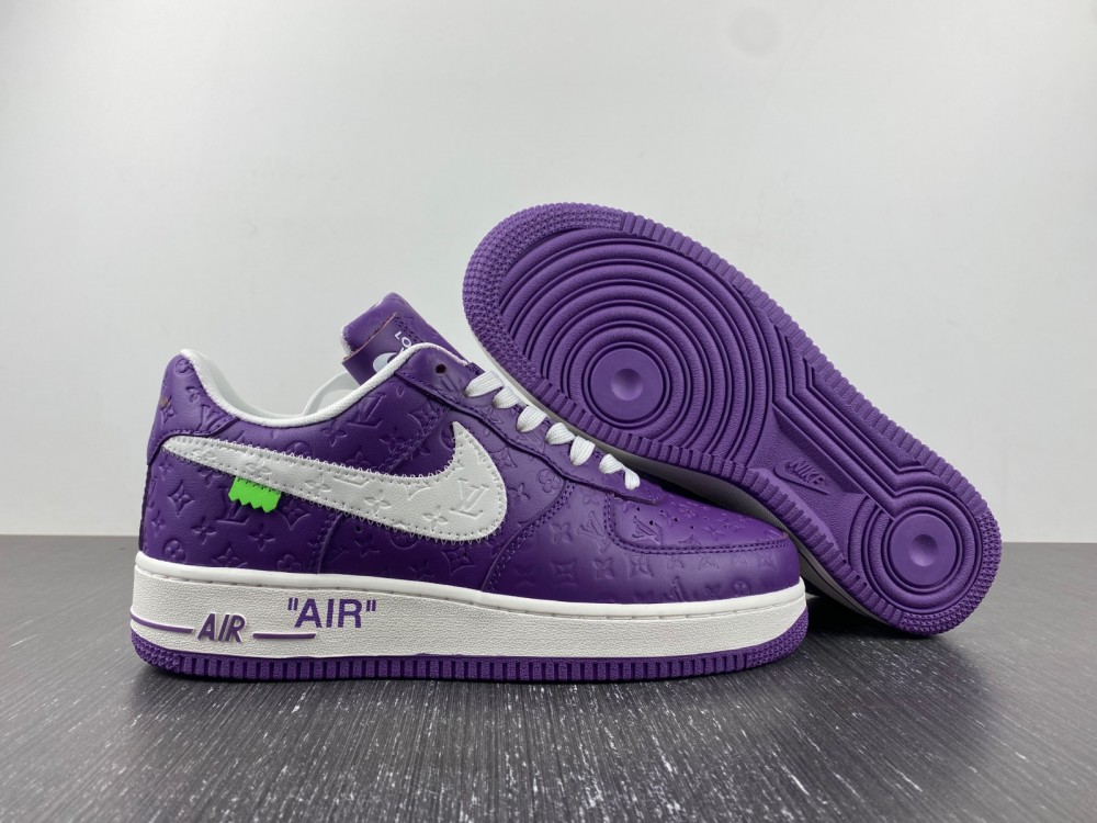 Nike Air Force 1 LsVttn purple