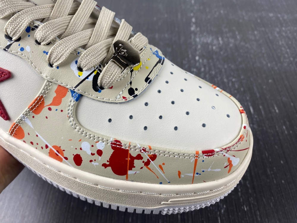 A Bathing Ape Bape Sta Splashed ink color