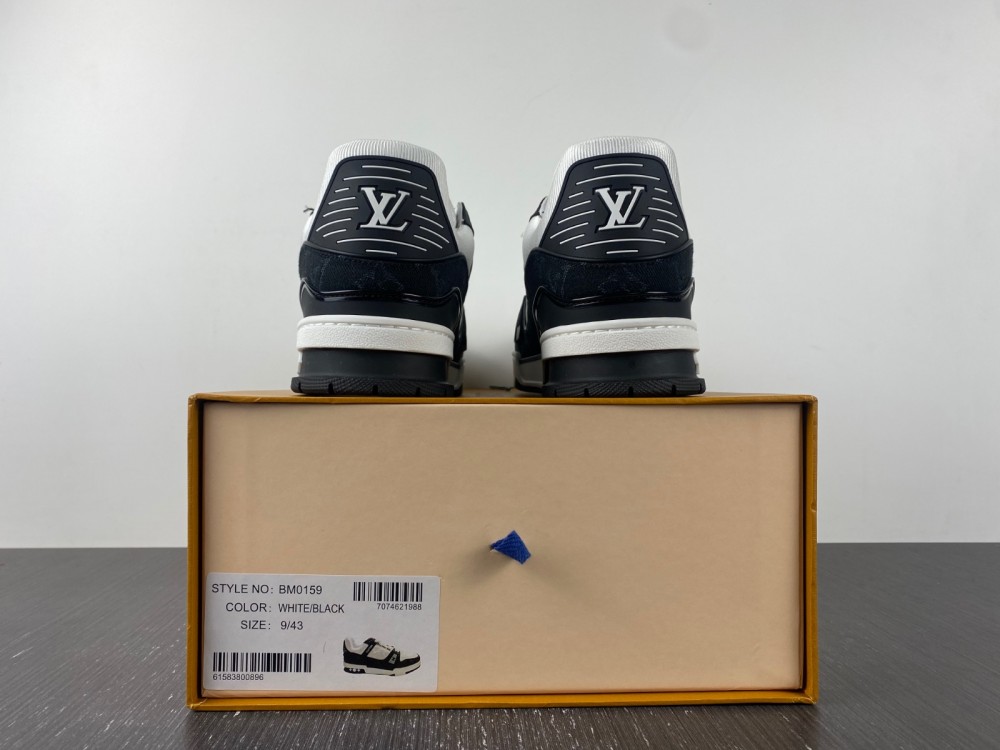 LsVttn Trainer Sneaker black white