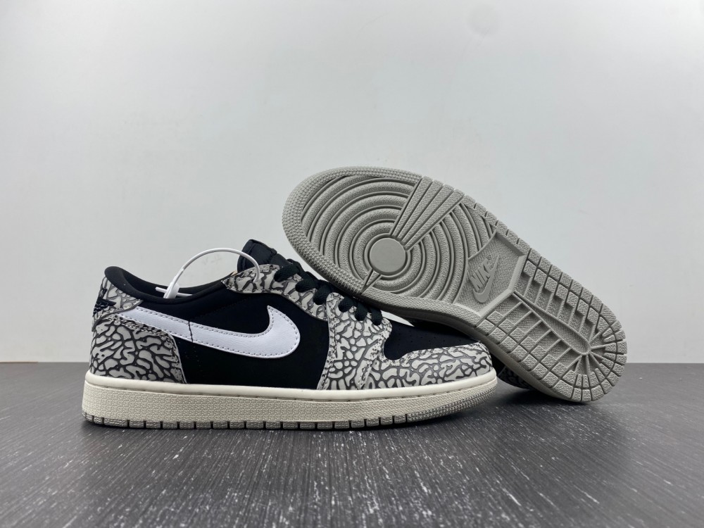 Nike Air Jordan 1 Low Elephant Print CZ0790-001