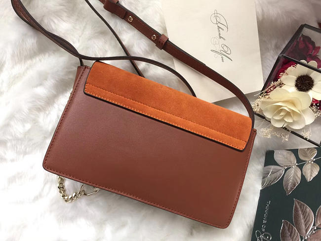 Chloee Faye small shoulder bag in Brown