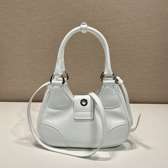 Pradaa Moon Handbag White