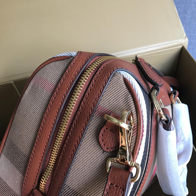 Brbbrry Original Classic Check bag in Brown