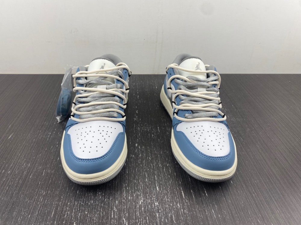 Nike Air Jordan 1 low white blue 553558-053