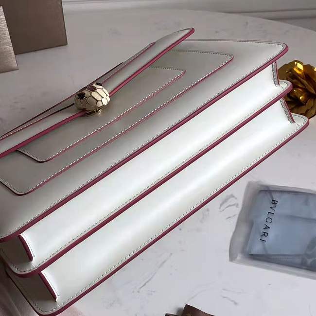 Bvlgarrii Serpenti in Love Bag 27cm white