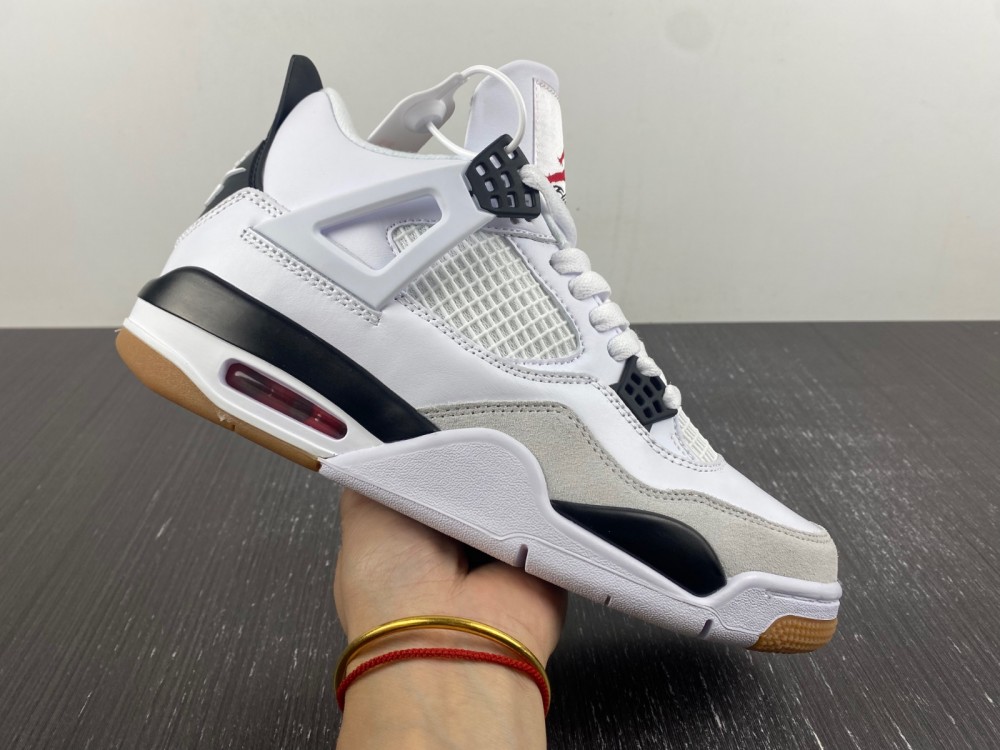 Air Jordan 4 "White gray black" DR5415-100
