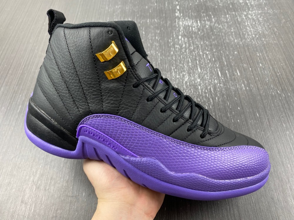 Nike Air Jordan 12 black purple