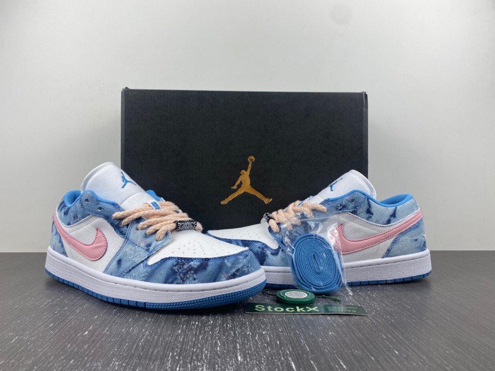 Nike Air Jordan 1 Low Washed Denim DM7866-996