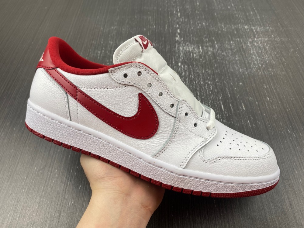 Nike Air Jordan 1 Retro Low White Varsity Red